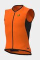 ALÉ Cycling gilet - CLIMA PROTECTION 2.0 - orange/black