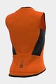 ALÉ Cycling gilet - CLIMA PROTECTION 2.0 - orange/black