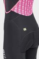 ALÉ Cycling 3/4 length bib shorts - ESSENTIAL LADY WNT - black