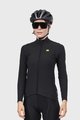 ALÉ Cycling winter long sleeve jersey - WARM RACE LADY WNT - black