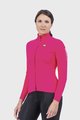 ALÉ Cycling winter long sleeve jersey - WARM RACE LADY WNT - pink