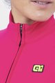 ALÉ Cycling winter long sleeve jersey - WARM RACE LADY WNT - pink