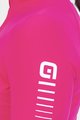 ALÉ Cycling winter long sleeve jersey - WARM RACE LADY WNT - pink