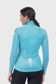 ALÉ Cycling winter long sleeve jersey - WARM RACE LADY WNT - turquoise