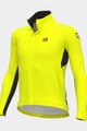 ALÉ Cycling rain jacket - KLIMATIK K-TORNADO - black/yellow