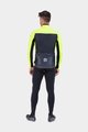 ALÉ Cycling rain jacket - KLIMATIK K-TORNADO - black/yellow