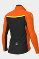 ALÉ Cycling rain jacket - KLIMATIK K-TORNADO - orange/black