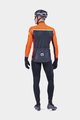 ALÉ Cycling rain jacket - KLIMATIK K-TORNADO - orange/black