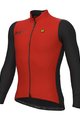 ALÉ Cycling thermal jacket - FONDO 2.0 SOLID - red/black