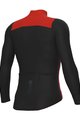 ALÉ Cycling winter set with jacket - FONDO 2.0 + WINTER - red/black