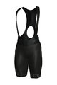ALÉ Cycling bib shorts - SPEED FONDO - black/grey