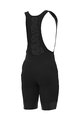 ALÉ Cycling bib shorts - FUSION HD - white/black