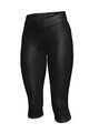 ALÉ Cycling 3/4 lenght shorts without bib - CLASSICO 3/4 LADY - black