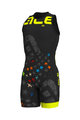 ALÉ Cycling overal - OLYMPIC TRI STELLE - multicolour/black