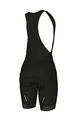 ALÉ Cycling bib shorts - TRAGUARDO LADY - black/white