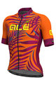 ALÉ Cycling short sleeve jersey - SUNSET - purple/orange