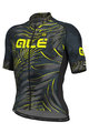 ALÉ Cycling short sleeve jersey - SUNSET - yellow/black