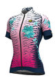 ALÉ Cycling short sleeve jersey - SAVANA LADY - blue/pink