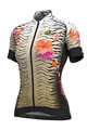 ALÉ Cycling short sleeve jersey - SAVANA LADY - gold/white