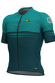 ALÉ Cycling short sleeve jersey - SLIDE - green/blue