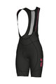 ALÉ Cycling bib shorts - AGONISTA 2 LADY - black/pink