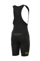 ALÉ Cycling bib shorts - PRO RACE - black/yellow