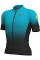 ALÉ Cycling short sleeve jersey - DOTS - black/light blue