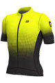 ALÉ Cycling short sleeve jersey - DOTS - black/yellow