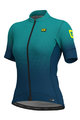 ALÉ Cycling short sleeve jersey - DOTS LADY - blue