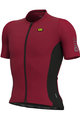 ALÉ Cycling short sleeve jersey - RACE - bordeaux