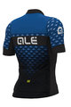 ALÉ Cycling short sleeve jersey - HEXA - black/blue