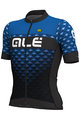 ALÉ Cycling short sleeve jersey - HEXA - black/blue