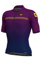 ALÉ Cycling short sleeve jersey - FADE - purple/blue