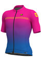 ALÉ Cycling short sleeve jersey - FADE - pink/blue