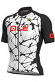 ALÉ Cycling short sleeve jersey - CRACLE - black/white