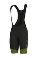ALÉ Cycling bib shorts - MASTER - black/yellow