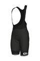 ALÉ Cycling bib shorts - CORSA - black/white