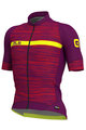 ALÉ Cycling short sleeve jersey - THE END - purple/red