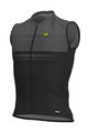 ALÉ Cycling sleeveless jersey - SLIDE - grey/black