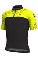 ALÉ Cycling short sleeve jersey - CLIMB - black/yellow
