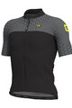 ALÉ Cycling short sleeve jersey - CLIMB - black/grey