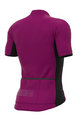 ALÉ Cycling short sleeve jersey - COLOR BLOCK - purple