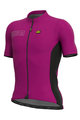 ALÉ Cycling short sleeve jersey - COLOR BLOCK - purple