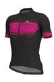 ALÉ Cycling short sleeve jersey - START - black/pink