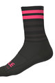 ALÉ Cyclingclassic socks - SPEED FONDO  - pink/black