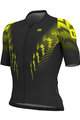 ALÉ Cycling short sleeve jersey - PRO RACE - black/yellow