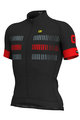 ALÉ Cycling short sleeve jersey - STRADA - red/black