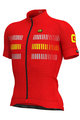 ALÉ Cycling short sleeve jersey - STRADA - yellow/red