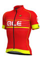 ALÉ Cycling short sleeve jersey - SALITA - red/yellow
