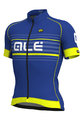 ALÉ Cycling short sleeve jersey - SALITA - yellow/blue